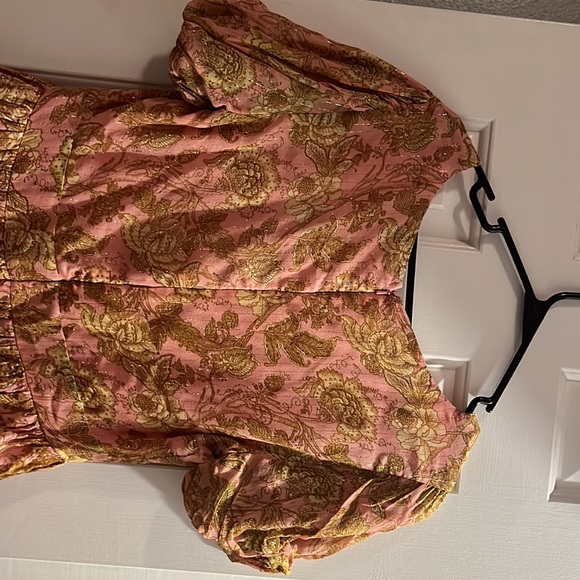 Lulus Medium Sparkly Pink and Gold Dress - Picture 7 of 7